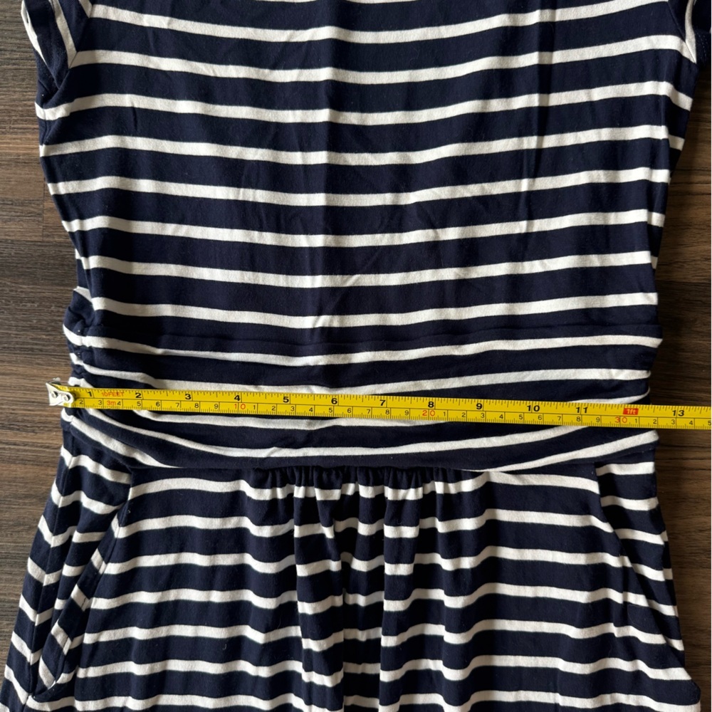 Boden Women’s Amelie Stripe Soft Stretch Jersey Dress Sz 4R - Picture 4 of 9